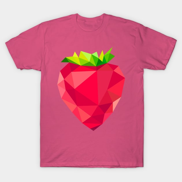 strawberry T-Shirt by DrTigrou